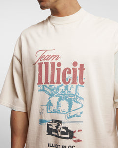 MONACO SOUVENIR T-SHIRT - OYSTER
