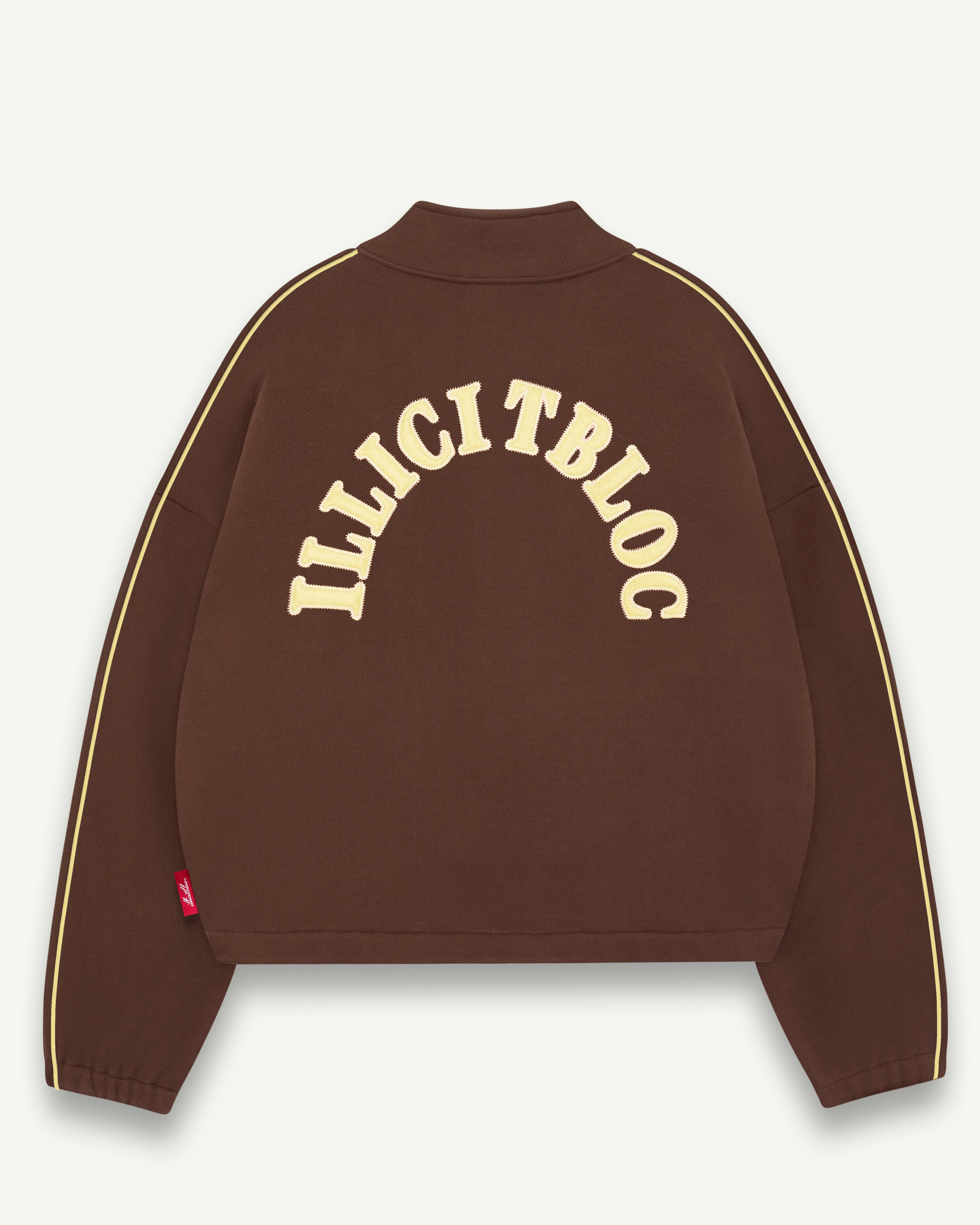 SPELLOUT TRACK JACKET - HICKORY