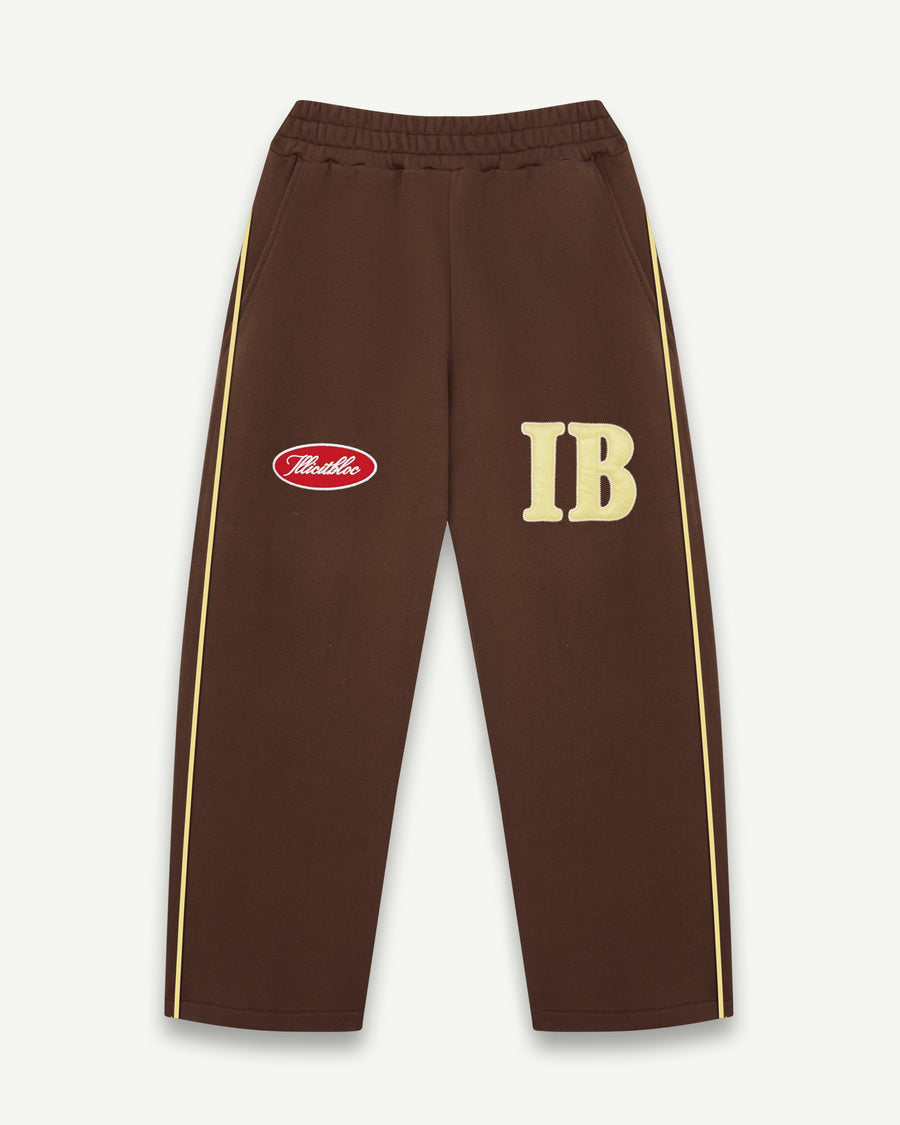 SPELLOUT SWEATPANTS - HICKORY