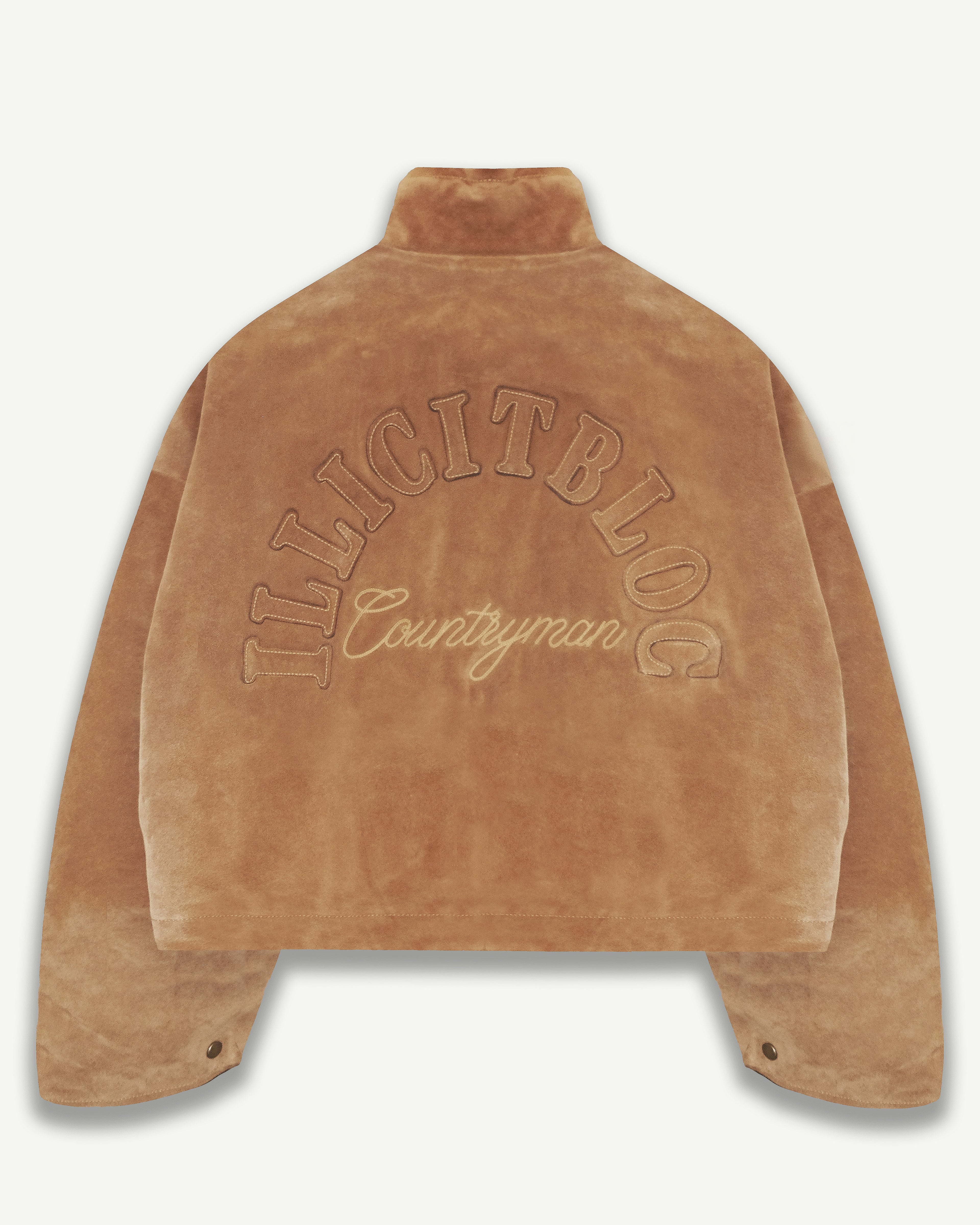 THE SUEDE COUNTRYMAN JACKET - TAN