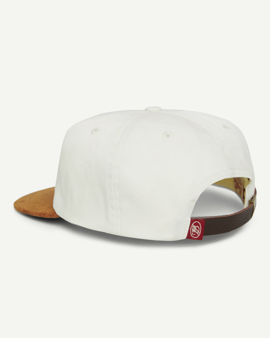 TWO TONE WORKER CAP - TAN/CREAM