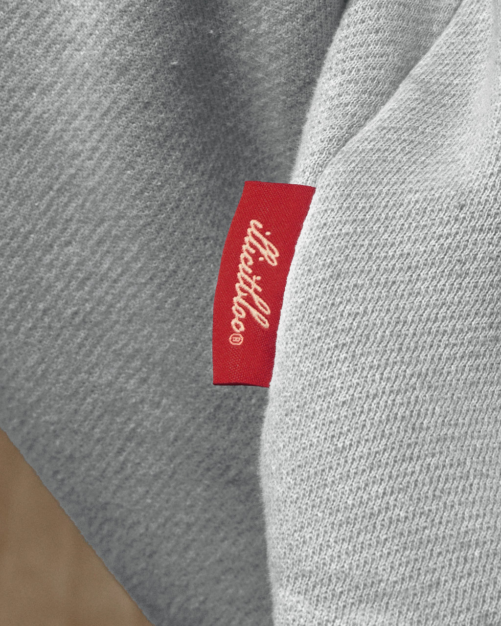 CHAMPION STAMP HOODIE - POWDER GREY