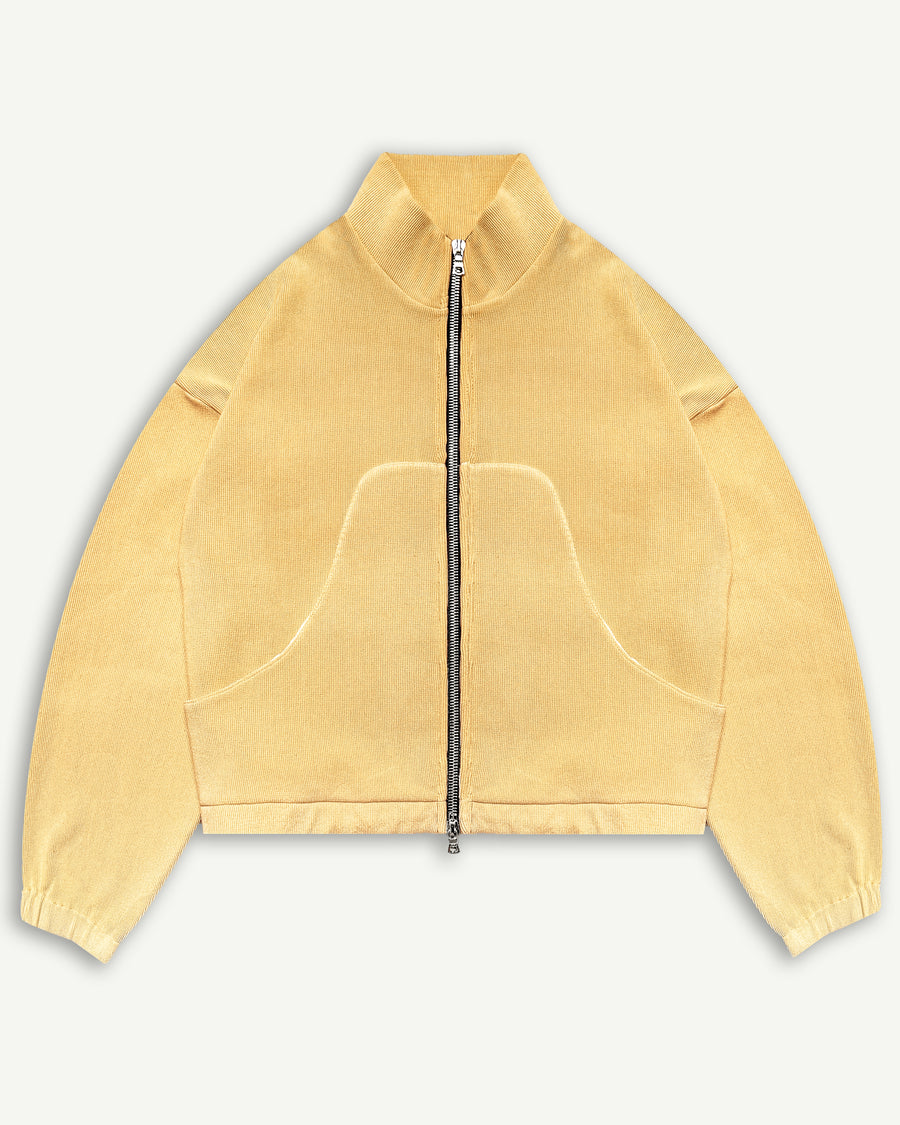 OTTOMAN TRACK JACKET - MIMOSA