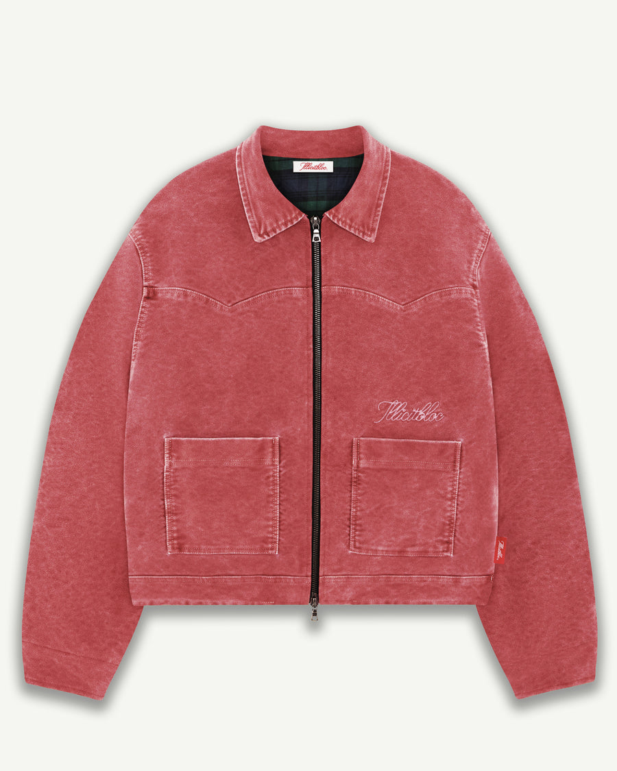 MOLESKIN TRUCKER OVERSHIRT - OUTBACK RED