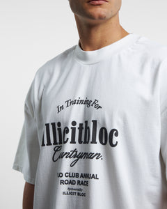 VELO CLUB T-SHIRT - WHITE