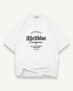 VELO CLUB T-SHIRT - WHITE