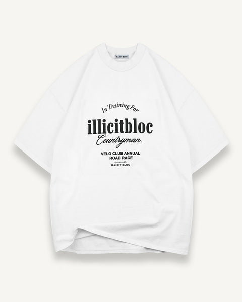 VELO CLUB T-SHIRT - WHITE