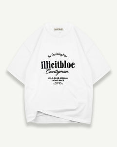 VELO CLUB T-SHIRT - WHITE