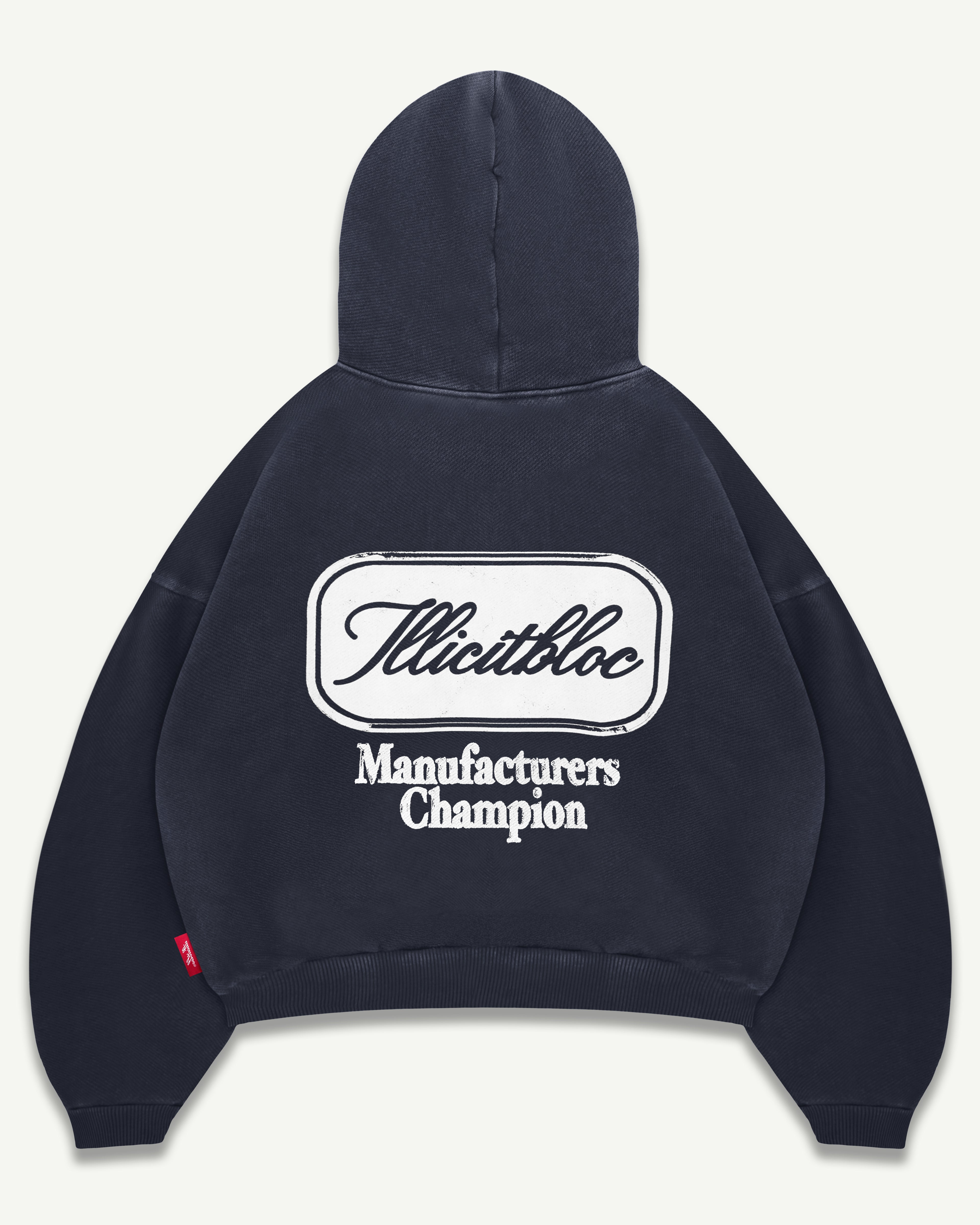 CHAMPION STAMP HOODIE - VINTAGE BLACK