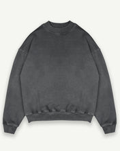 Load image into Gallery viewer, BLANK SWEATSHIRT - WASHED BLACK
