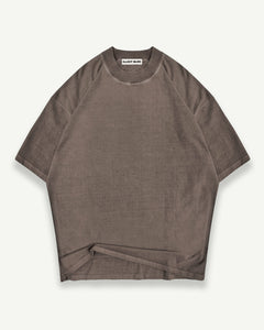 BLANK T-SHIRT - WASHED BROWN