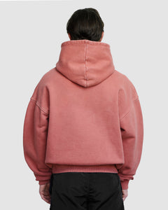 BLANK HOODIE - WASHED RED