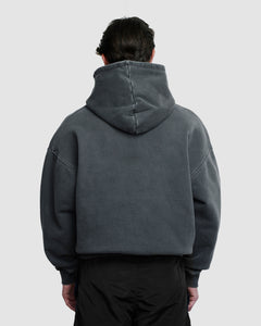 BLANK HOODIE - WASHED BLACK