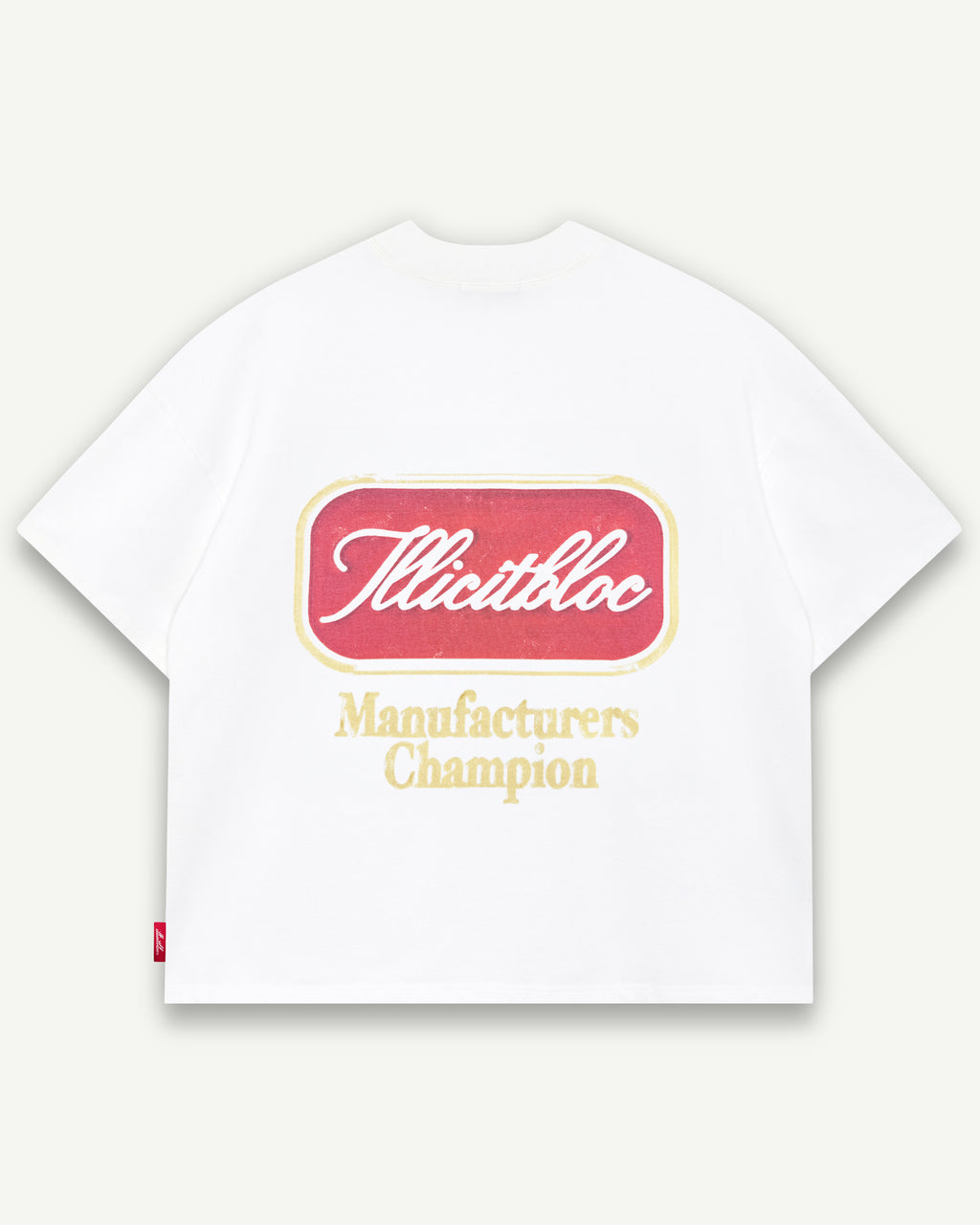 CHAMPION STAMP CLOUDWEAVE™ T-SHIRT - WHITE