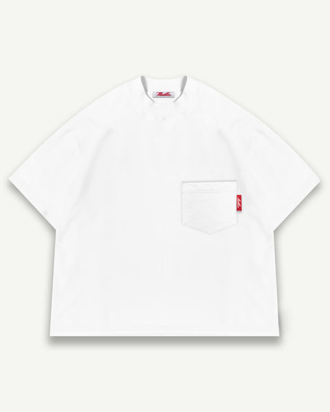 CLASSIC POCKET T-SHIRT - WHITE
