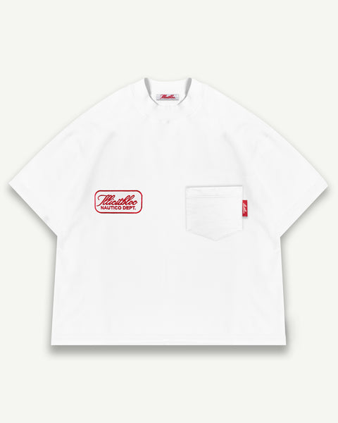 DEPT. POCKET T-SHIRT - WHITE