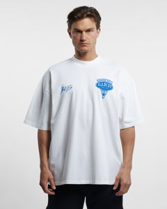 GENUINE PARTS T-SHIRT - WHITE