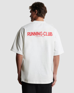 RUNNING CLUB T-SHIRT - WHITE