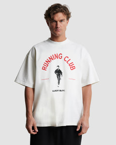 RUNNING CLUB T-SHIRT - WHITE