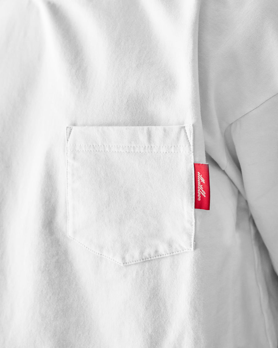 CLASSIC POCKET T-SHIRT - WHITE