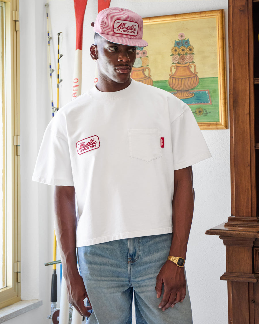 DEPT. POCKET T-SHIRT - WHITE