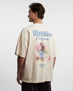 WINNER'S TABLE T-SHIRT - ECRU