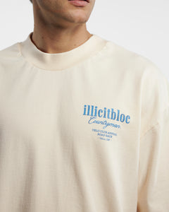 WINNER'S TABLE T-SHIRT - ECRU