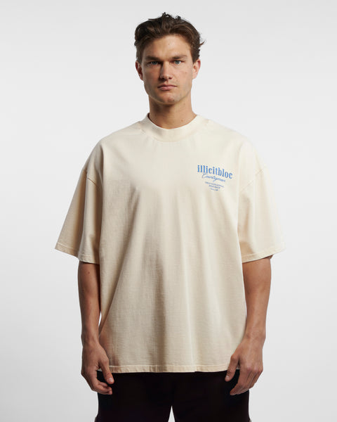WINNER'S TABLE T-SHIRT - ECRU