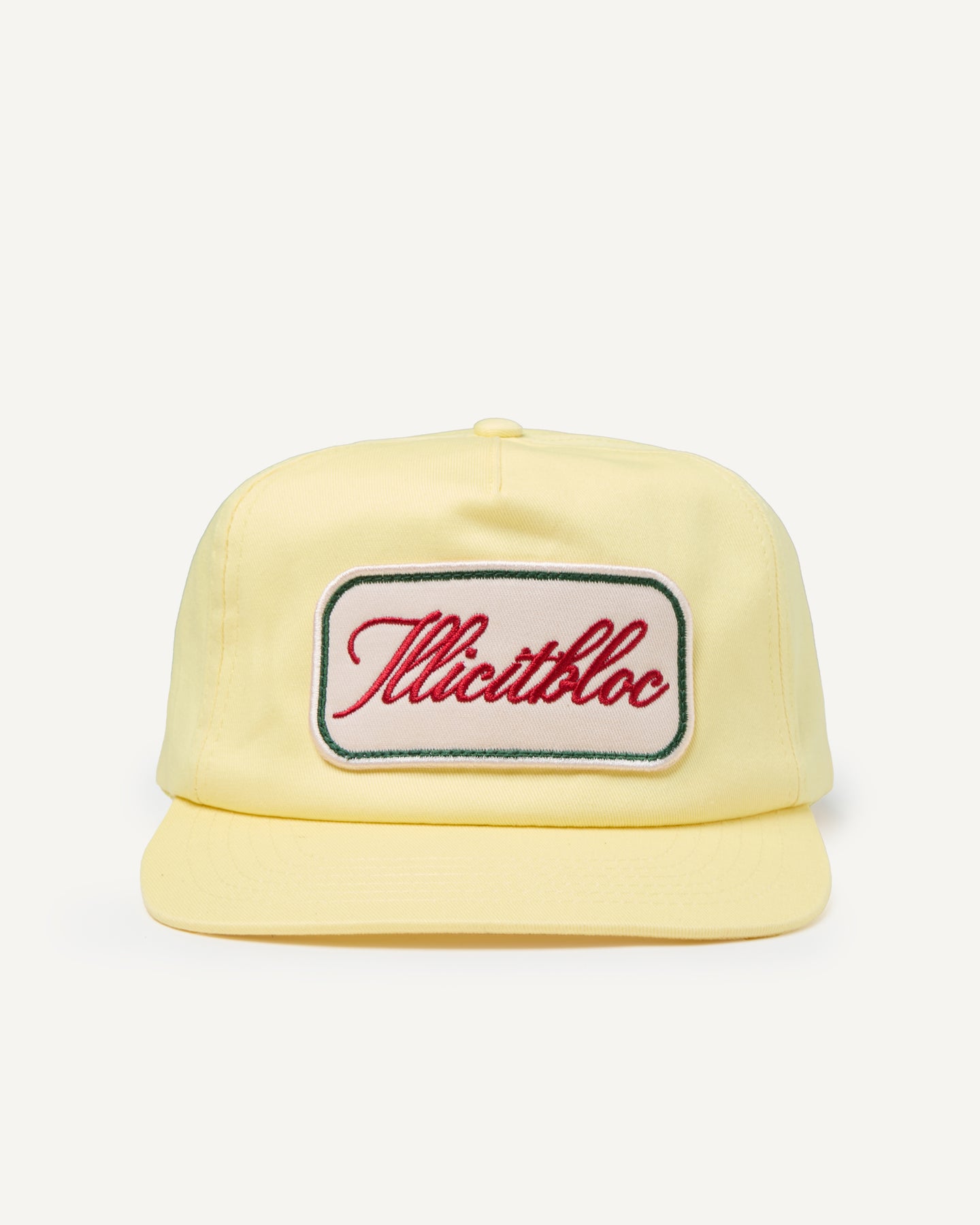 PATCHWORK CAP - YELLOW