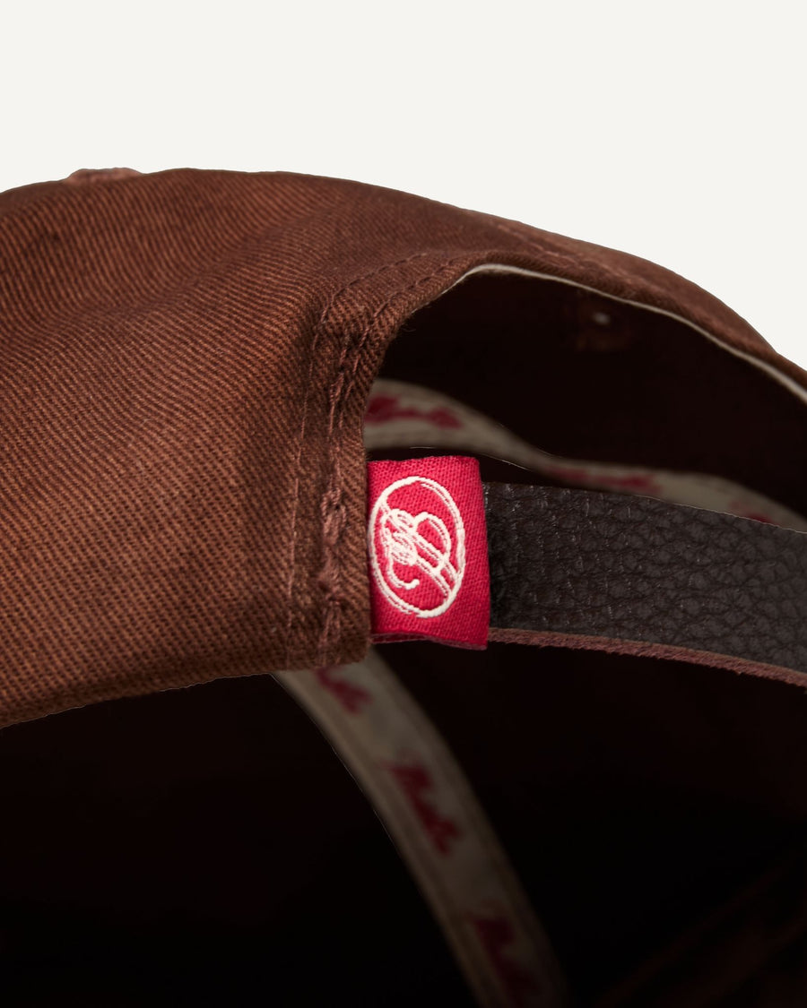 PATCHWORK CAP - BROWN