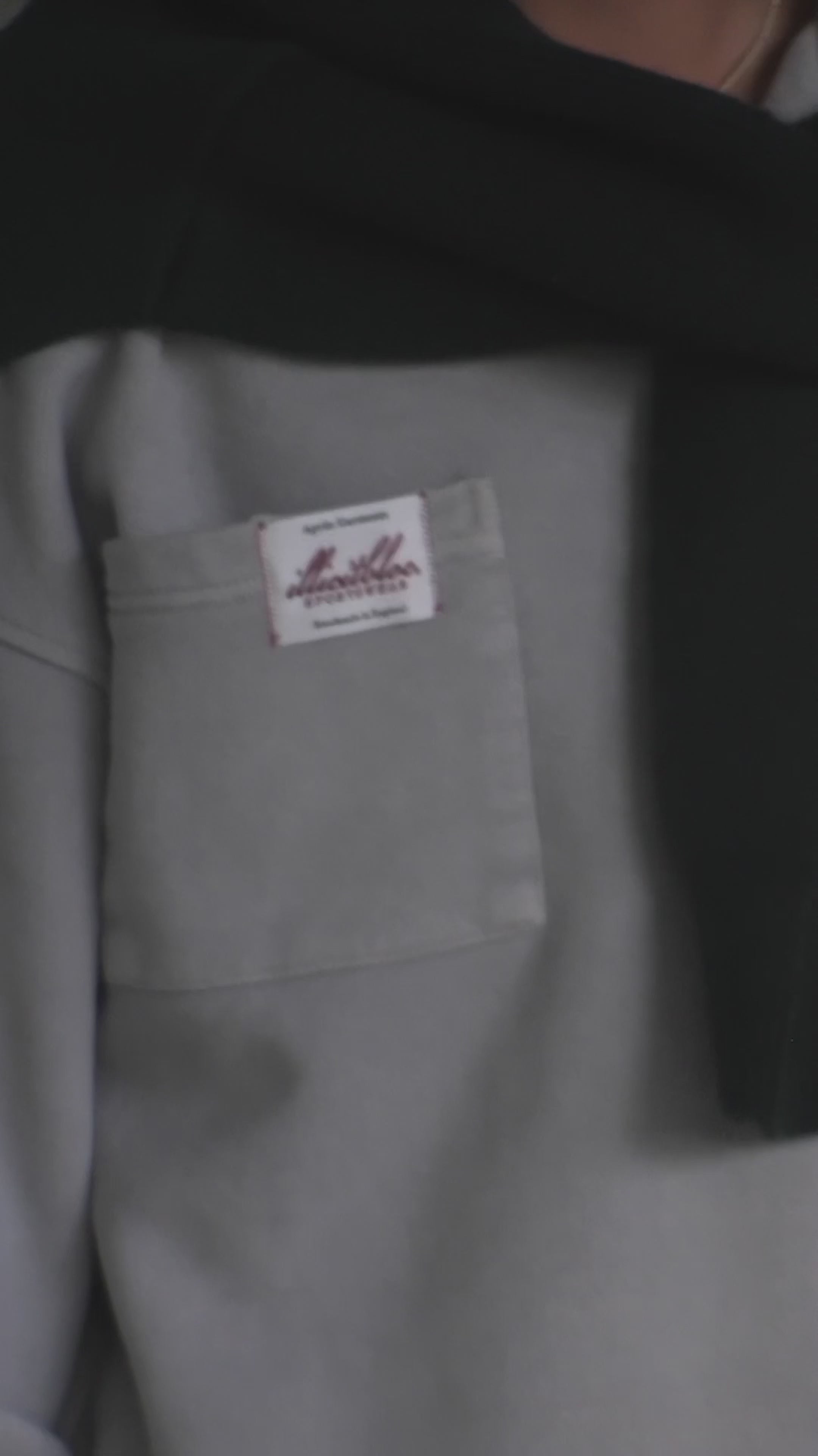 Après Drill Top - Powder Grey