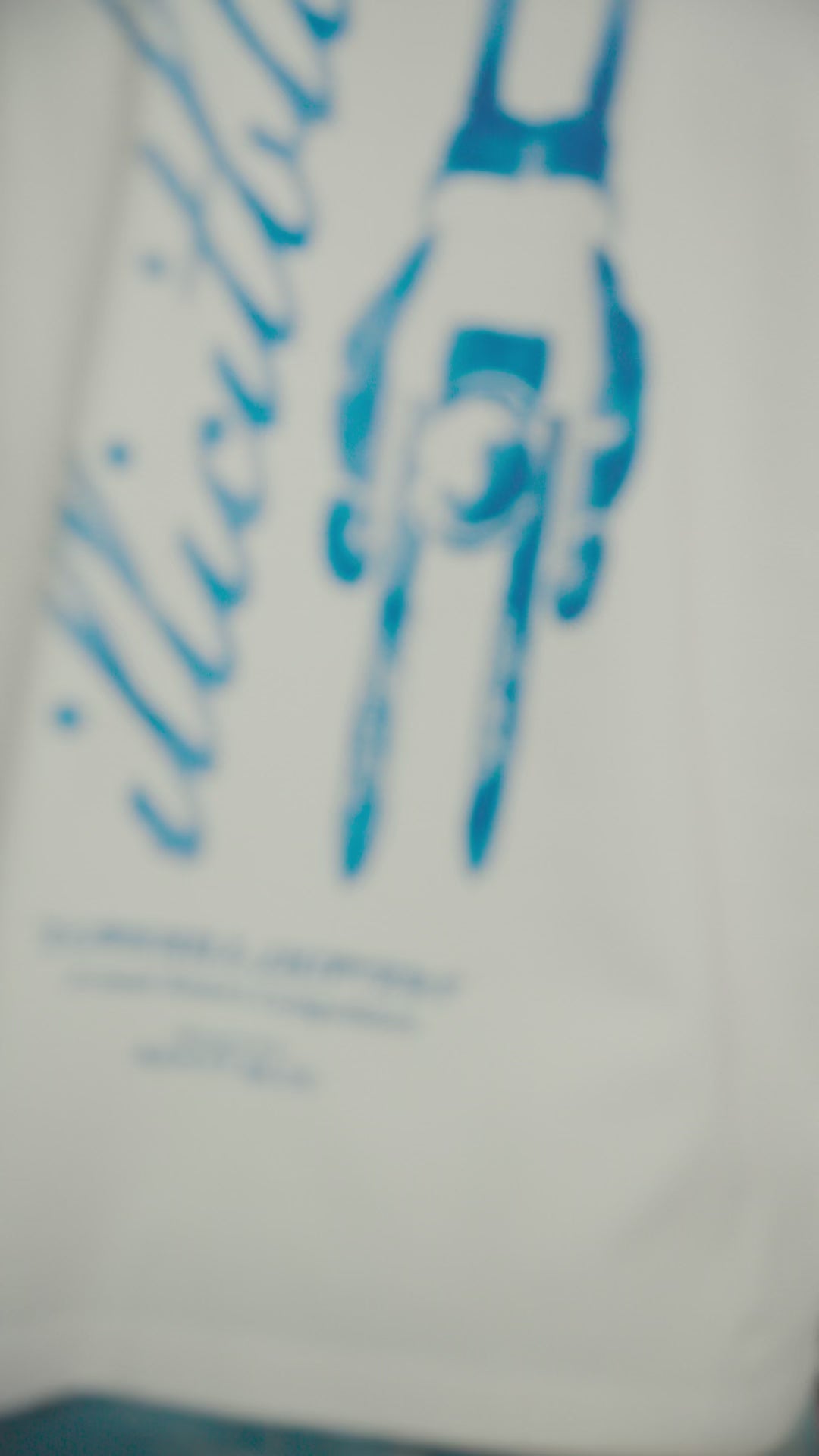 Poster Long Sleeve T-shirt - White