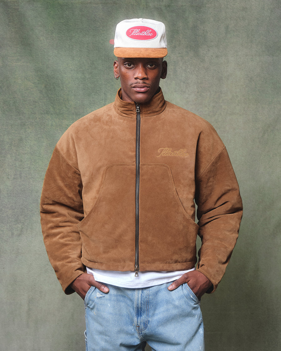 THE SUEDE COUNTRYMAN JACKET - TAN