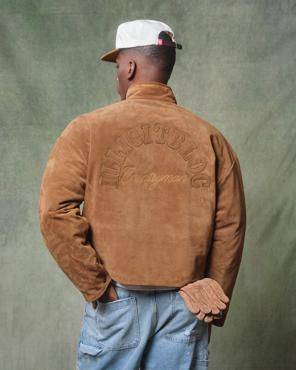 THE SUEDE COUNTRYMAN JACKET - TAN