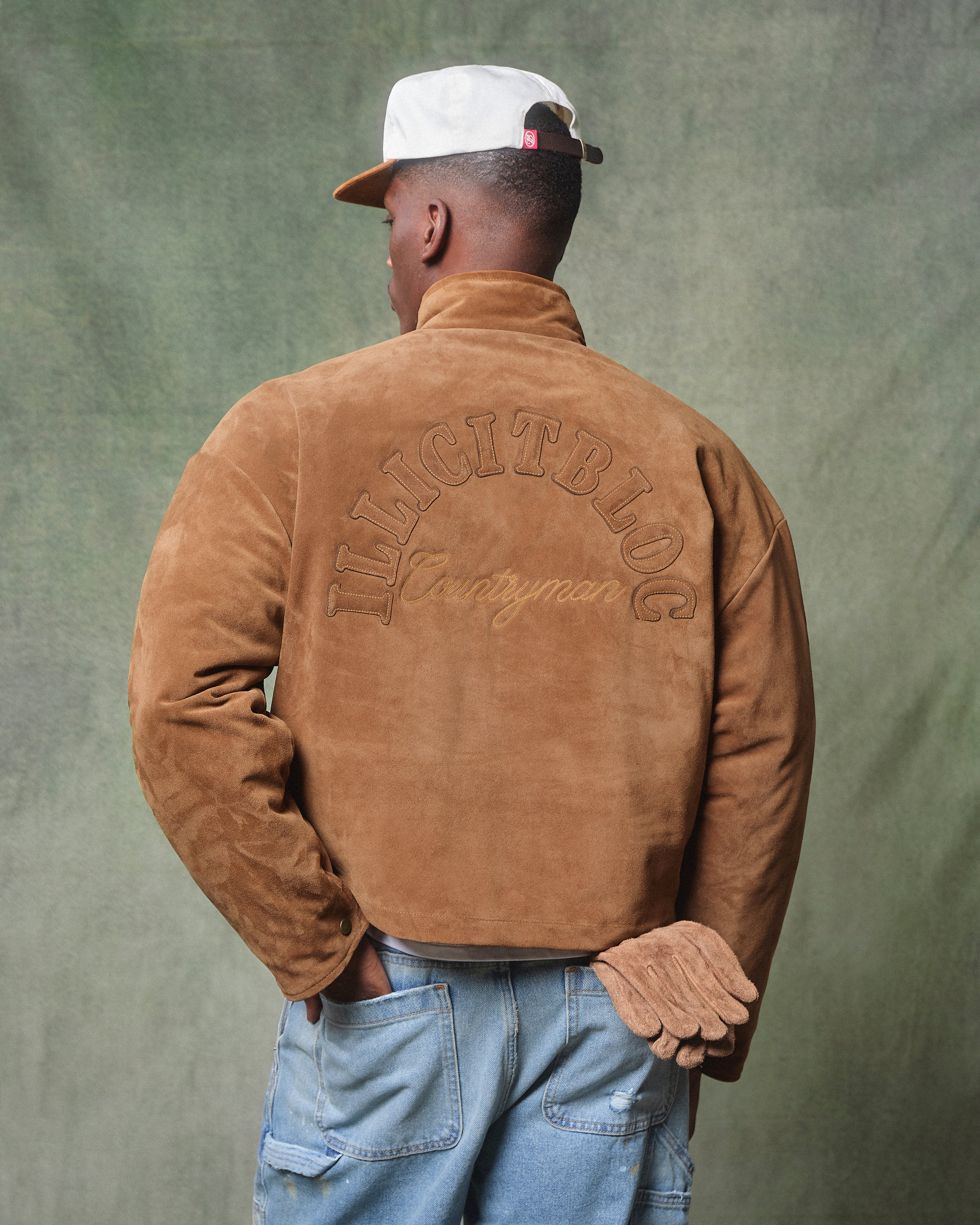 THE SUEDE COUNTRYMAN JACKET - TAN