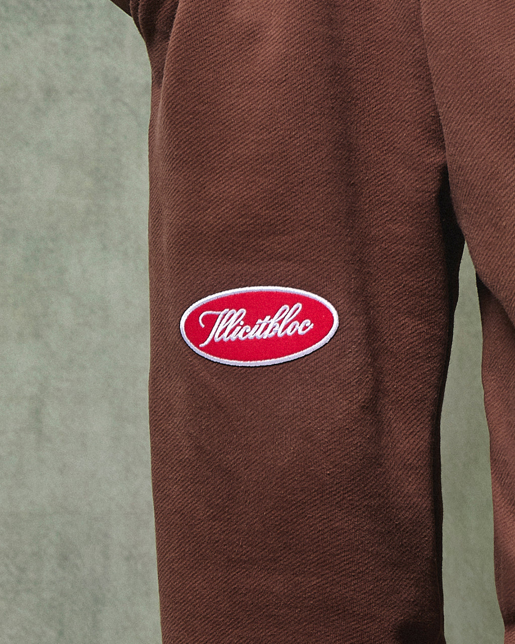 SPELLOUT SWEATPANTS - HICKORY