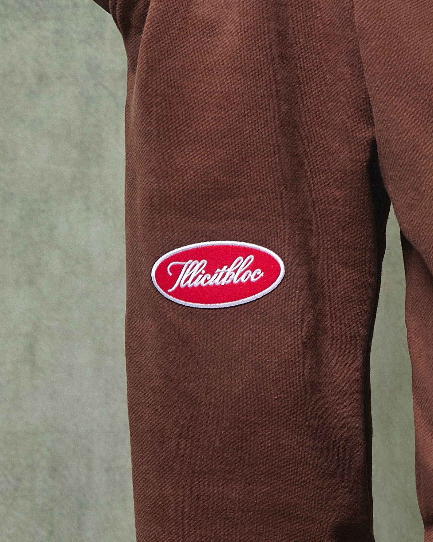 SPELLOUT SWEATPANTS - HICKORY