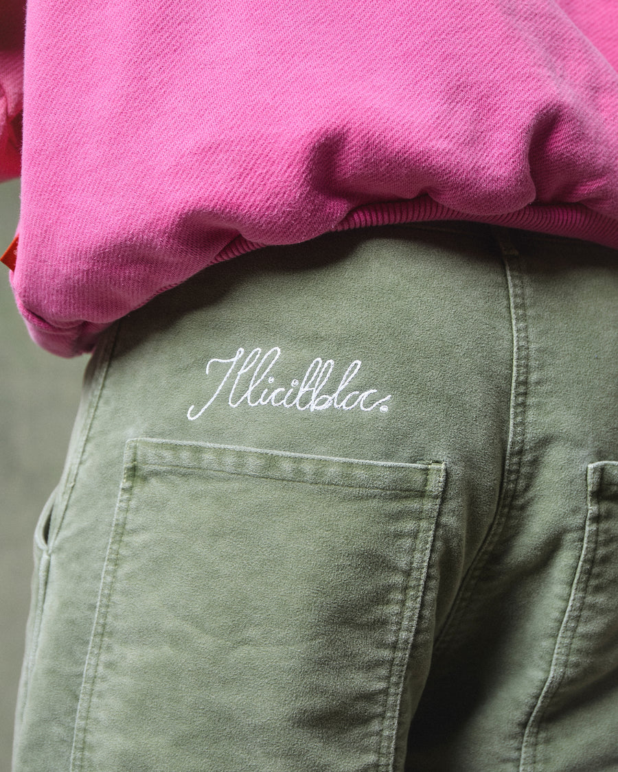 MOLESKIN RANGER PANT - MOSS GRAY