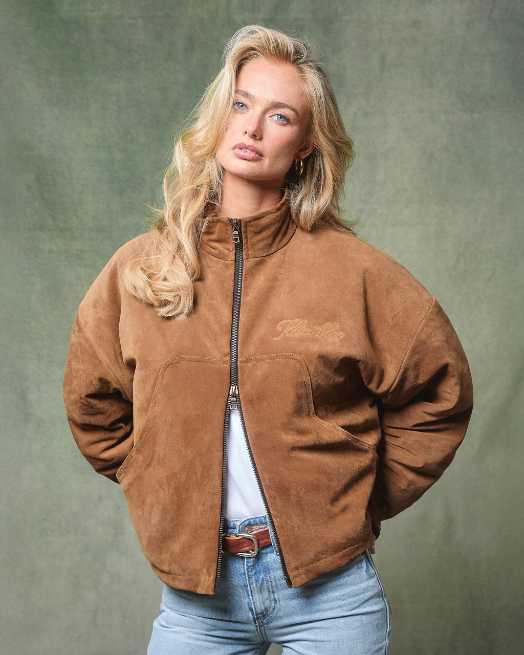 THE SUEDE COUNTRYMAN JACKET - TAN