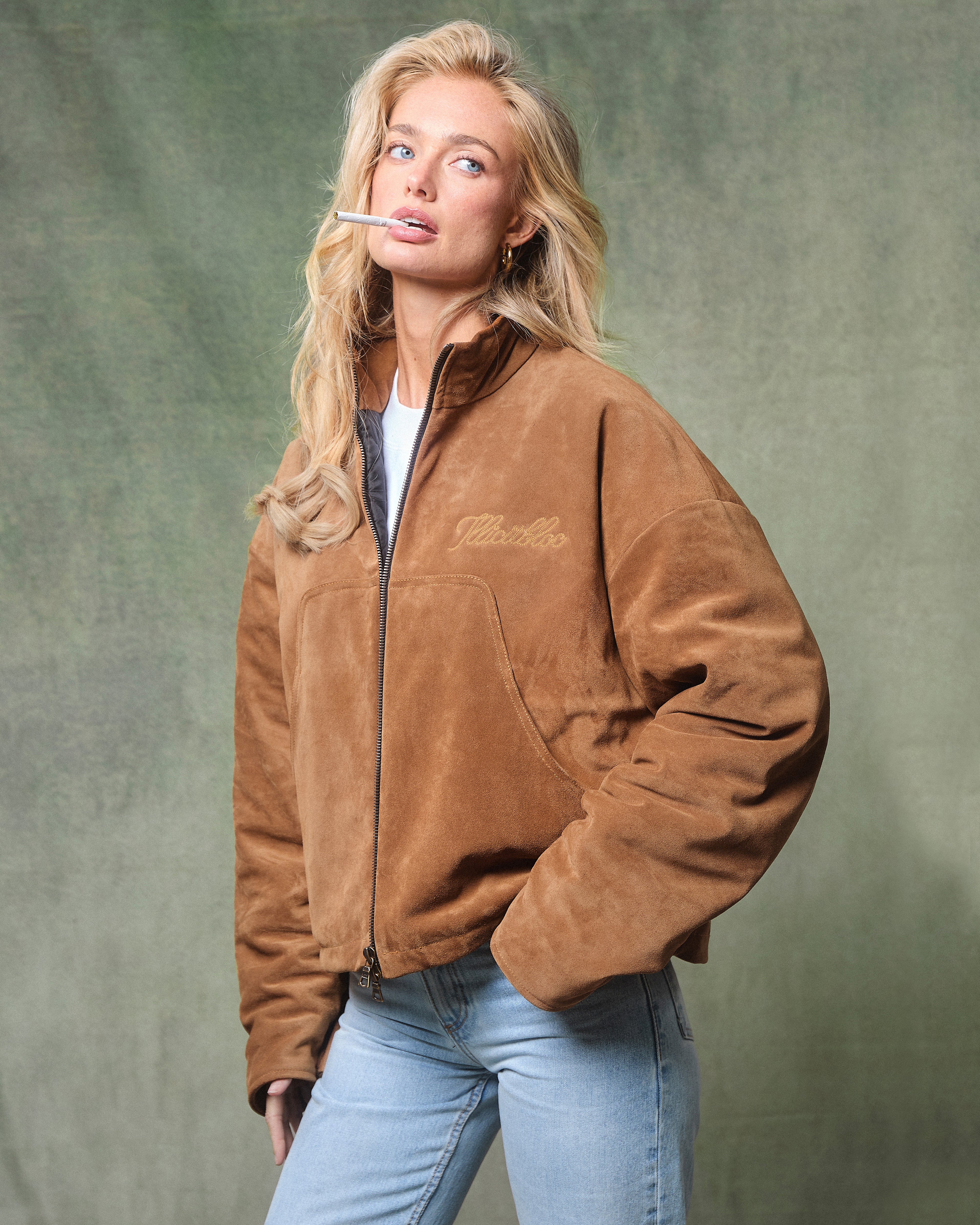 THE SUEDE COUNTRYMAN JACKET - TAN