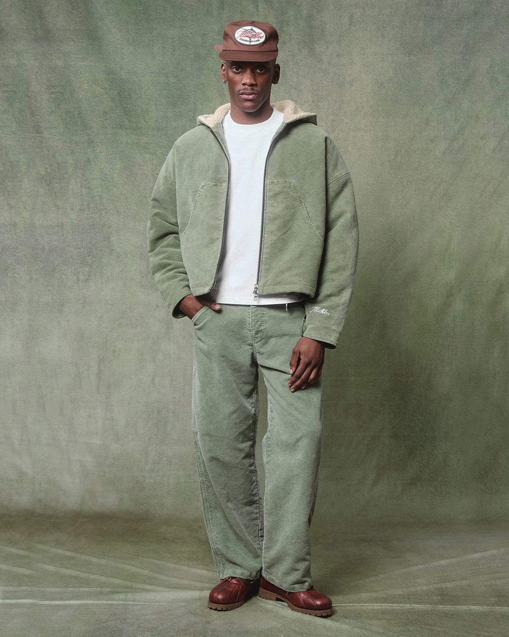 MOLESKIN RANGER PANT - MOSS GRAY