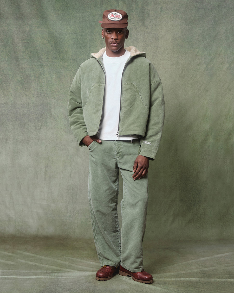 MOLESKIN RANGER PANT - MOSS GRAY