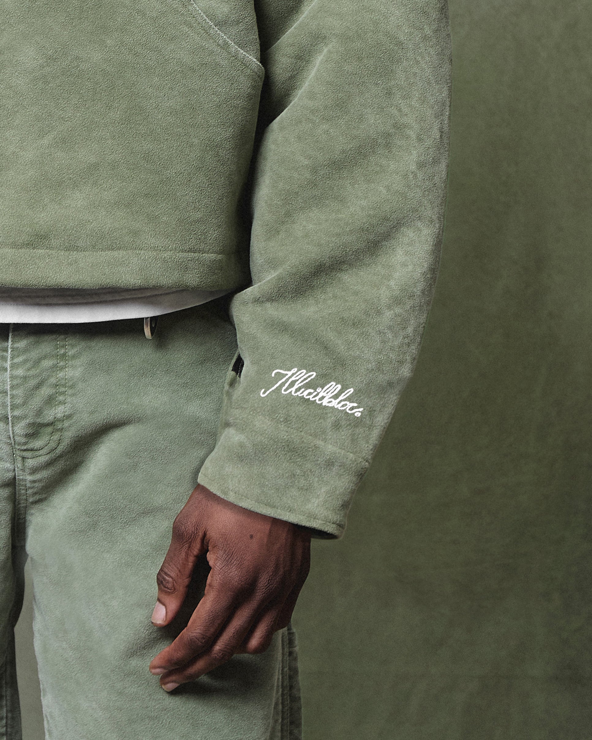 Angler Hooded Jacket - Moss Gray