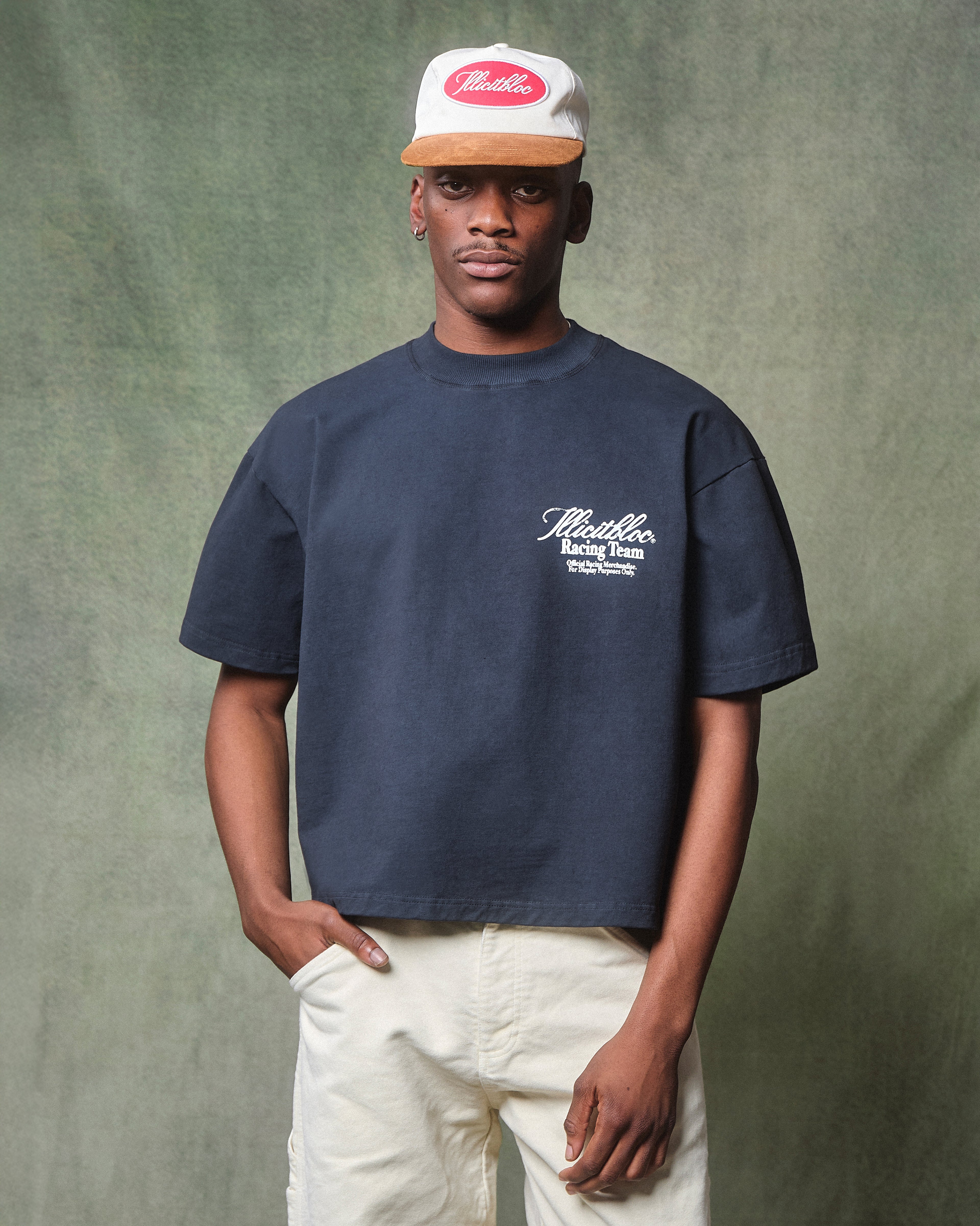 CREW MERCH T-SHIRT - VINTAGE BLACK