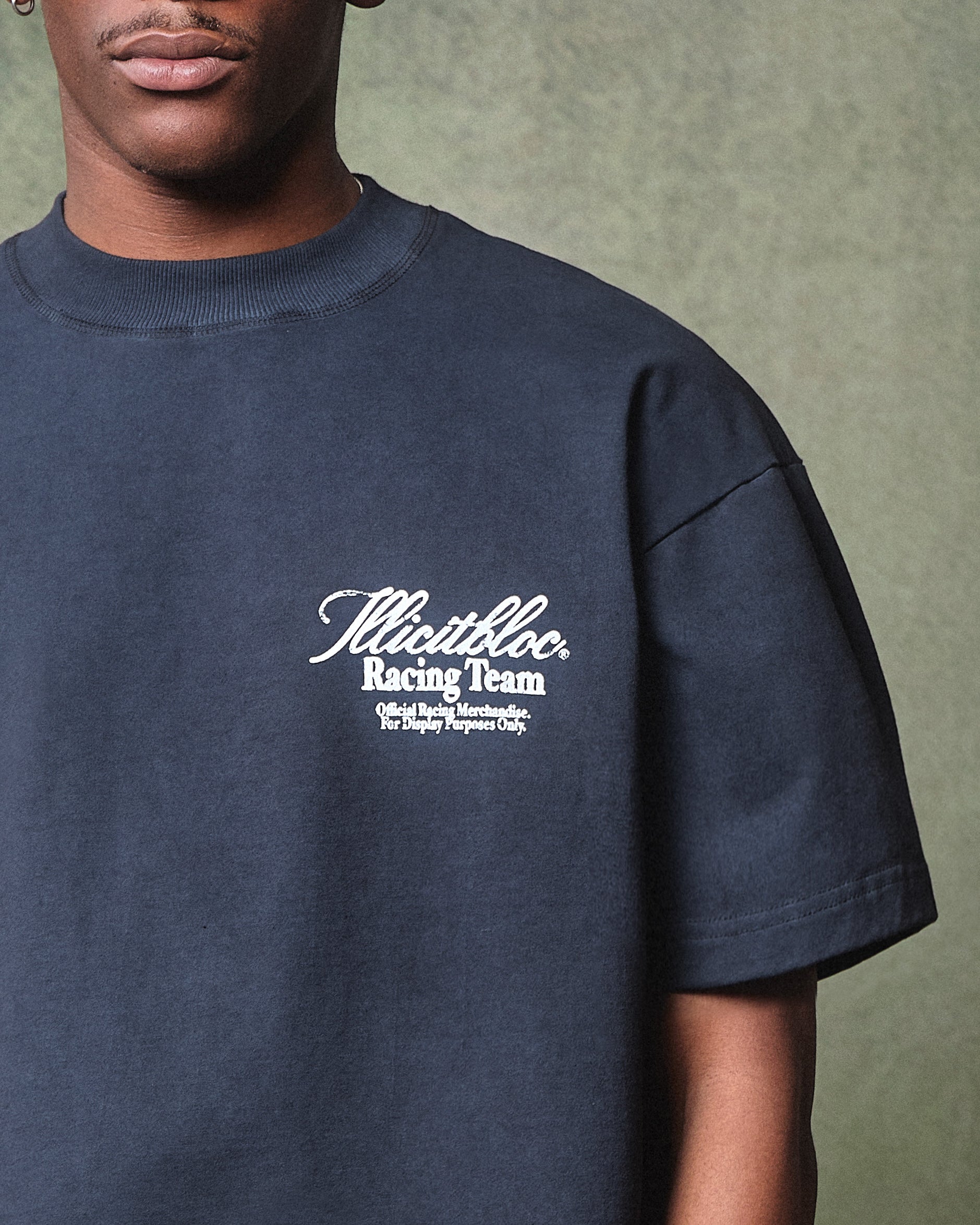 CREW MERCH T-SHIRT - VINTAGE BLACK