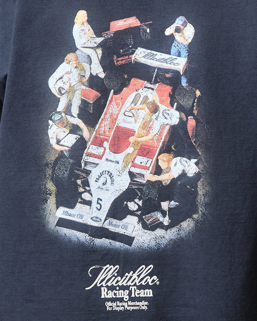 CREW MERCH T-SHIRT - VINTAGE BLACK