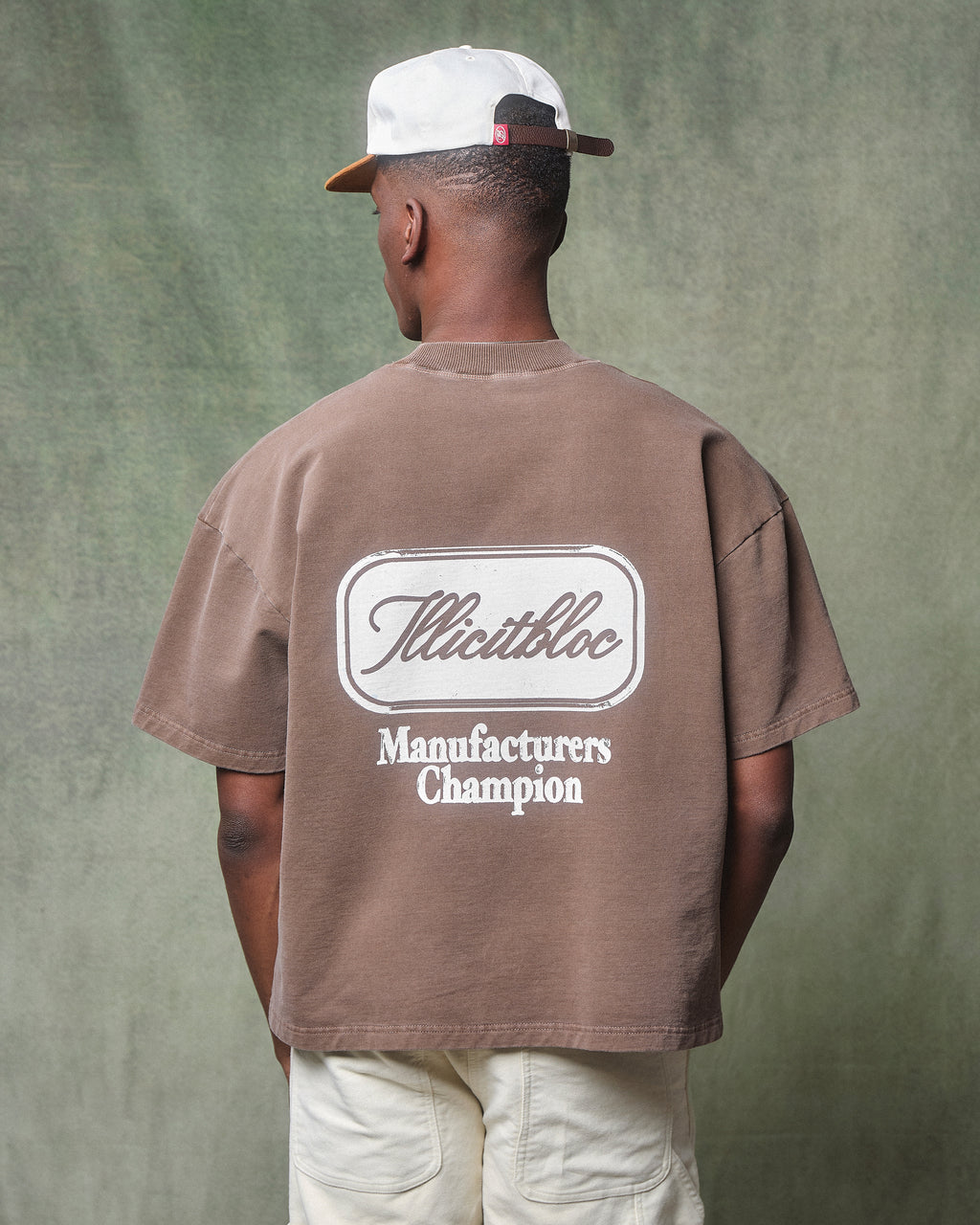 CHAMPION STAMP T-SHIRT - WASHED BROWN