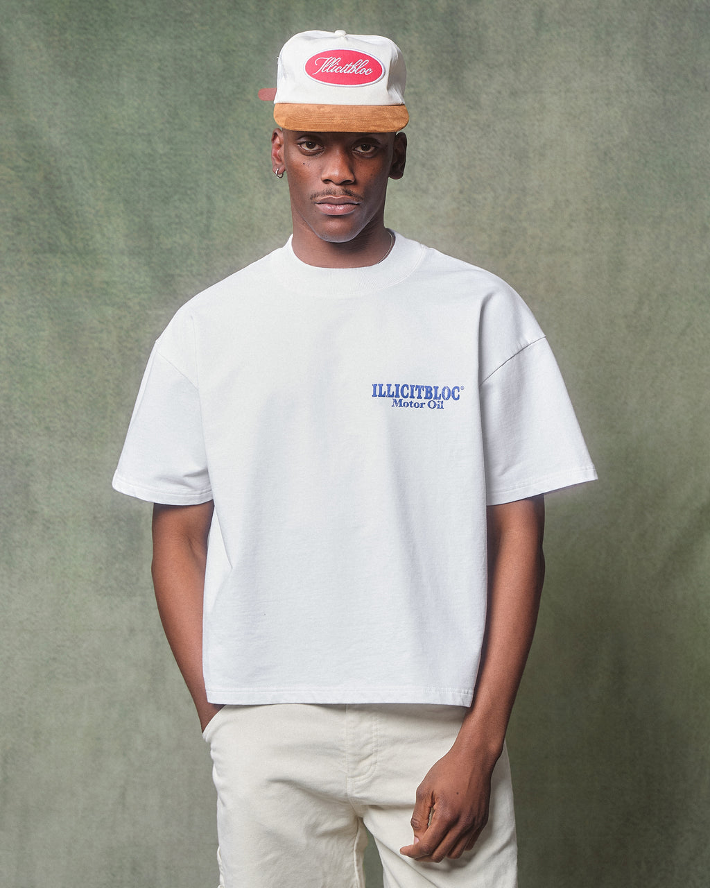 OIL CAN T-SHIRT - WHITE