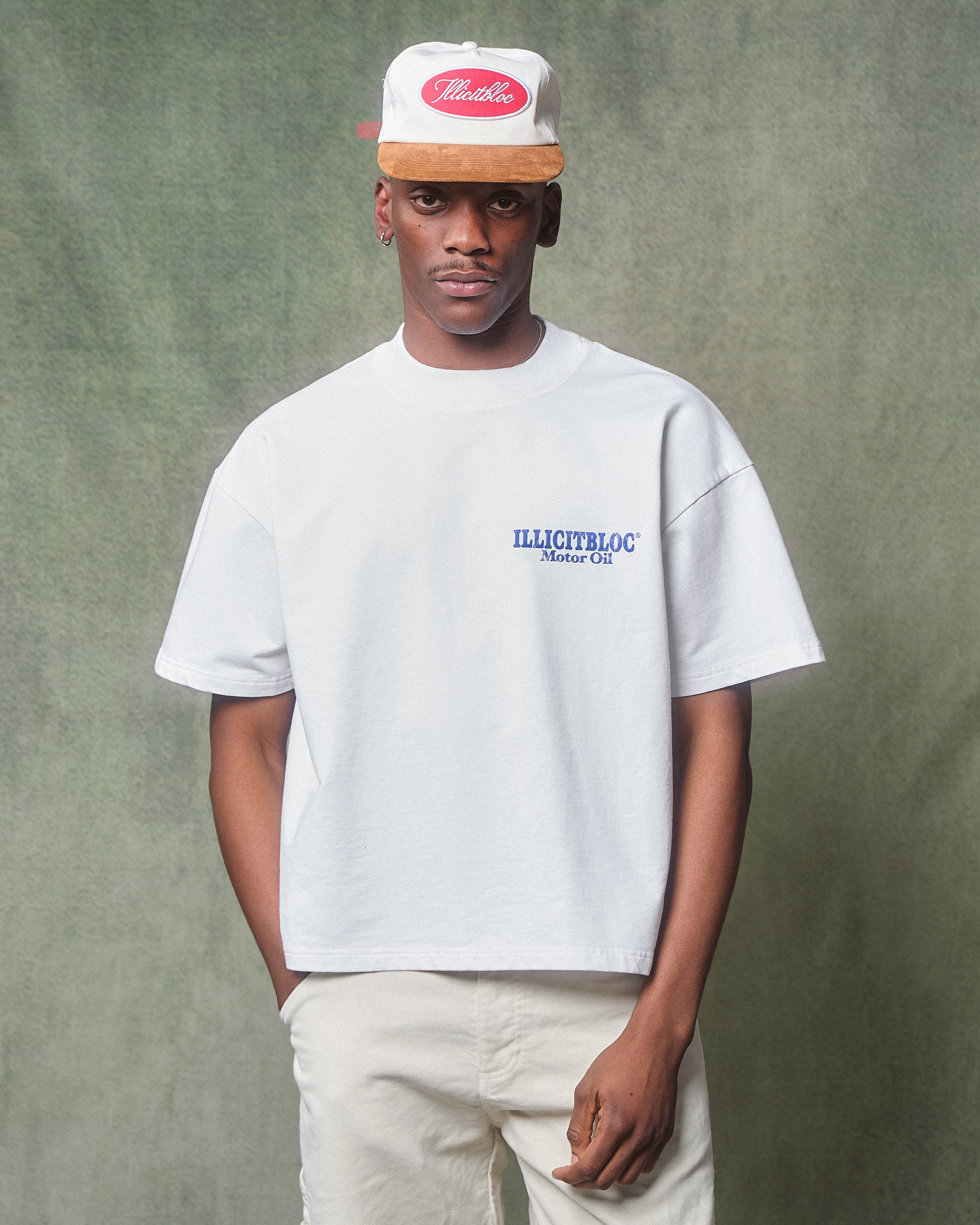 OIL CAN T-SHIRT - WHITE