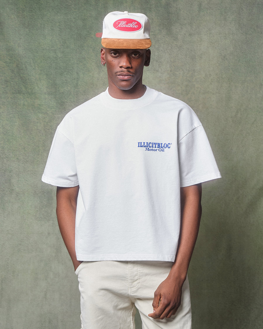 OIL CAN T-SHIRT - WHITE
